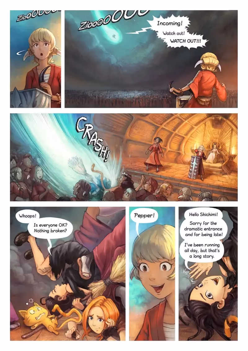 Pepper & Carrot: Tears of the Phoenix chapter 2 page 2