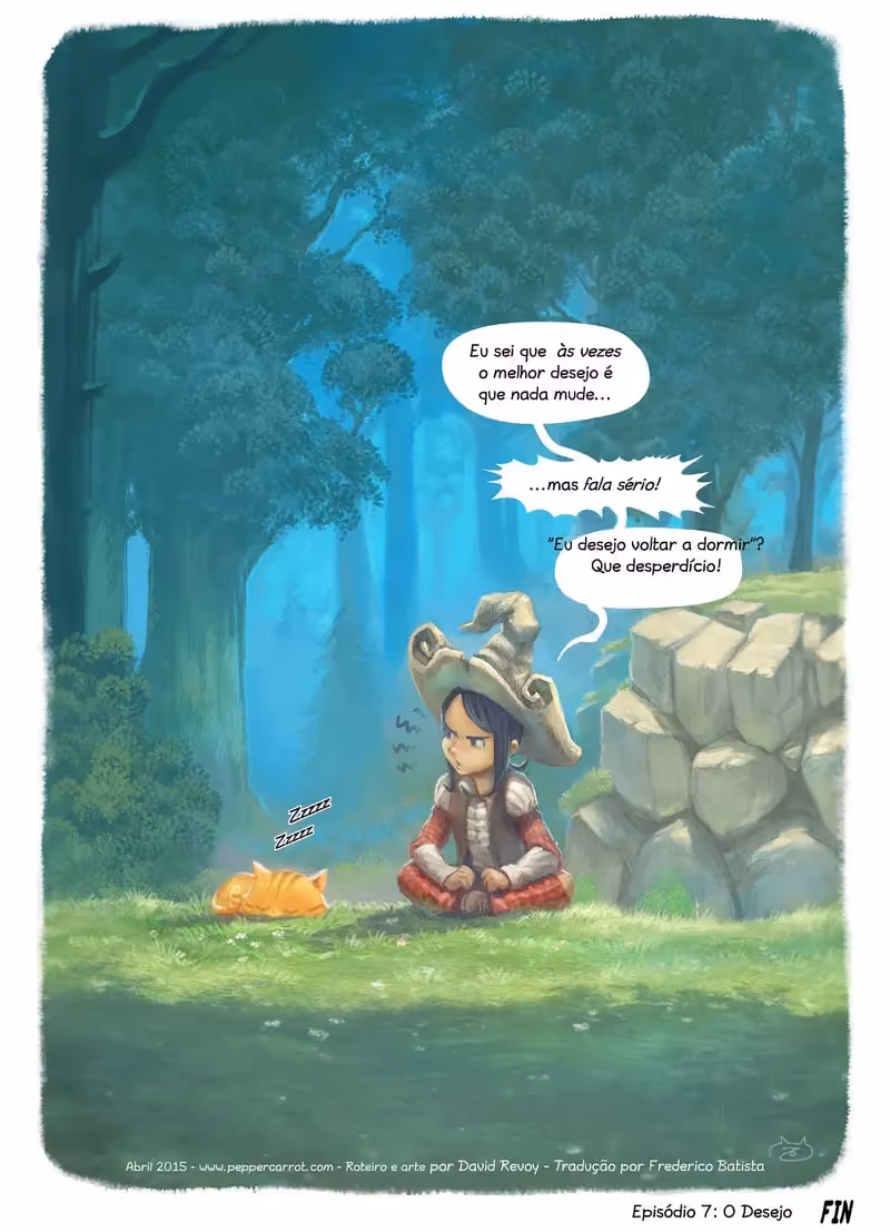 Pepper & Carrot: Primeiras poções capítulo 4 página 5