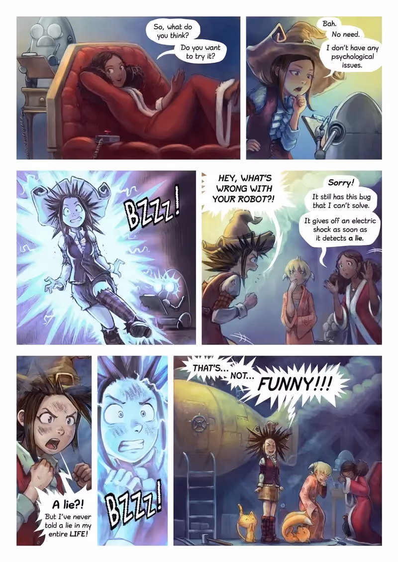 Pepper & Carrot: Coriander's Invention chapter 2 page 9