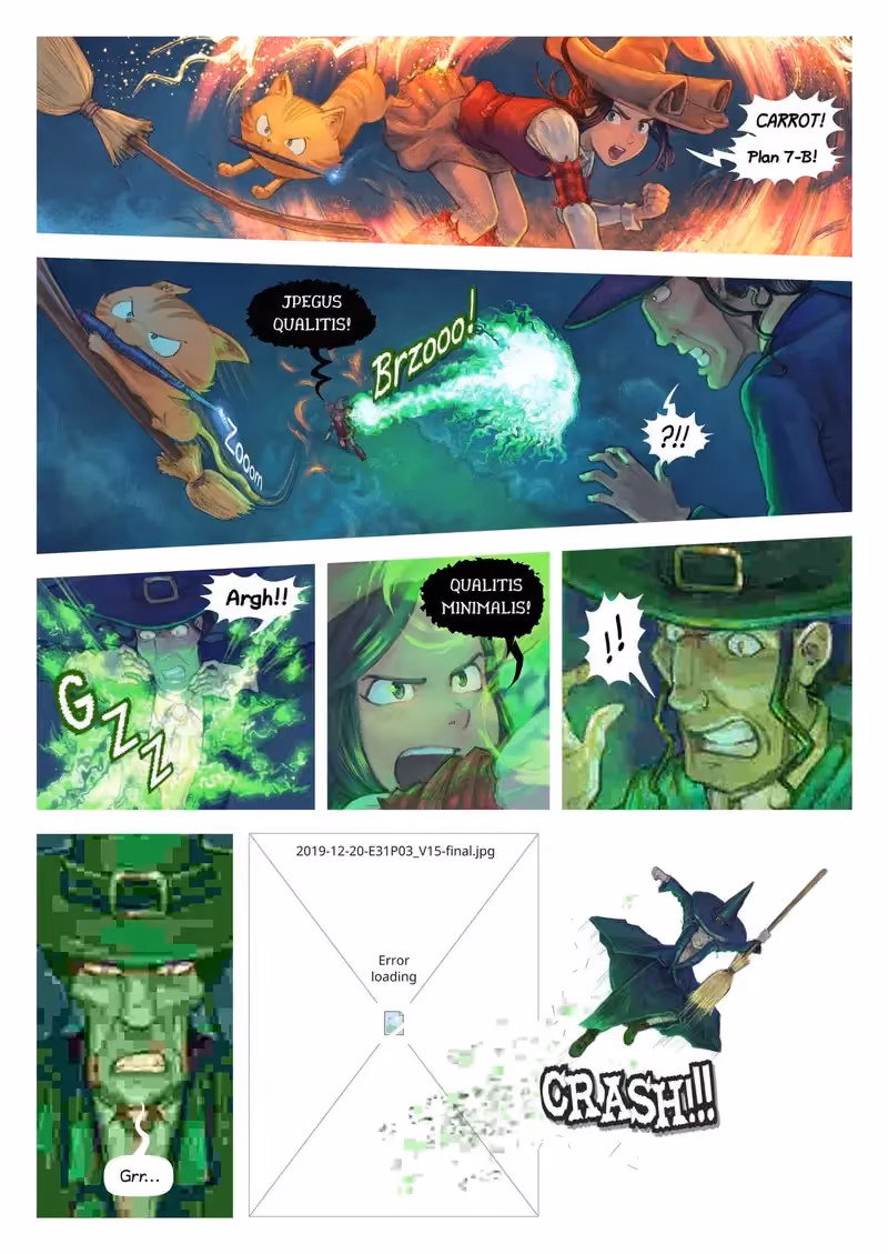 Pepper & Carrot: Coriander's Invention chapter 5 page 7