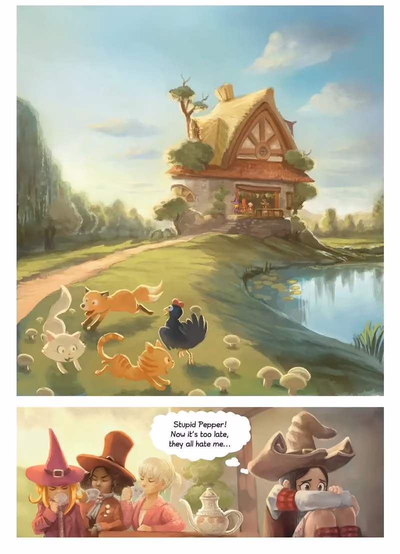 Pepper & Carrot: First Potions chapter 5 page 3