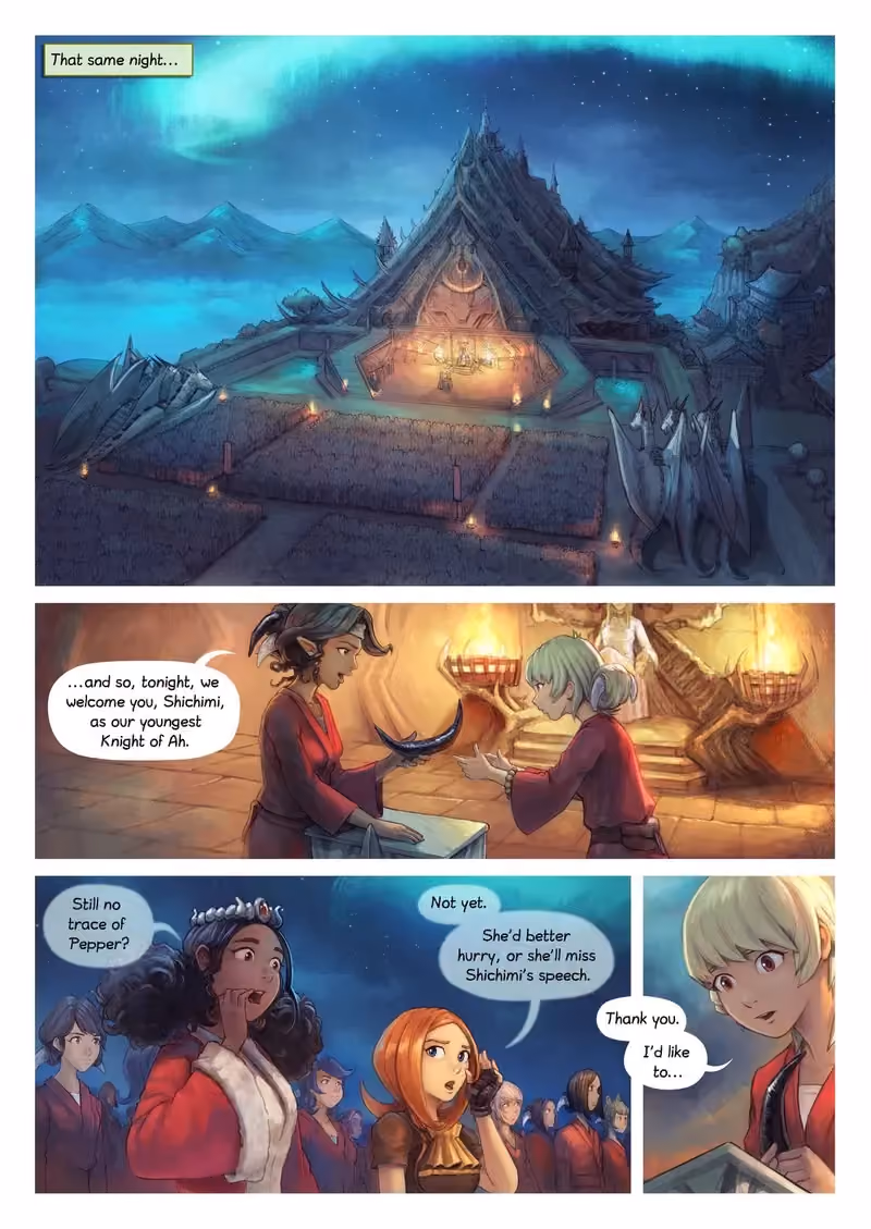 Pepper & Carrot: Tears of the Phoenix chapter 2 page 1