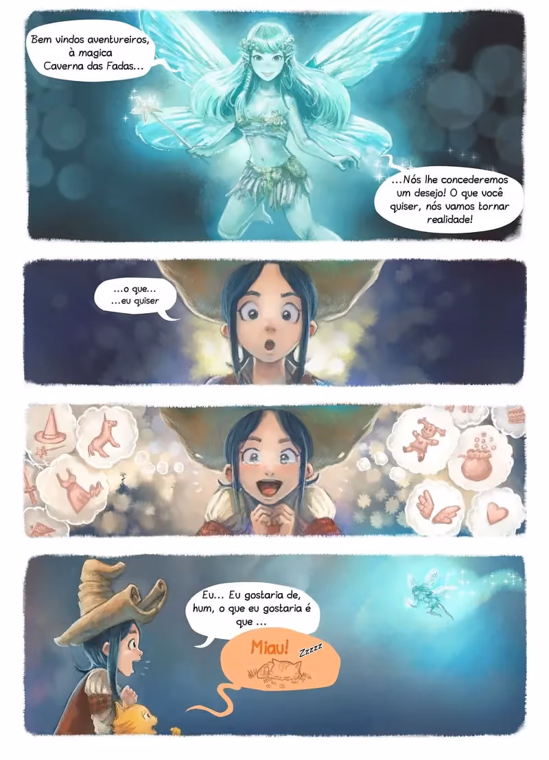 Pepper & Carrot: Primeiras poções capítulo 4 página 4