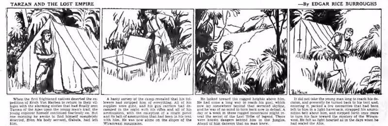 Tarzan: 1930 Strips chapter 1 page 9