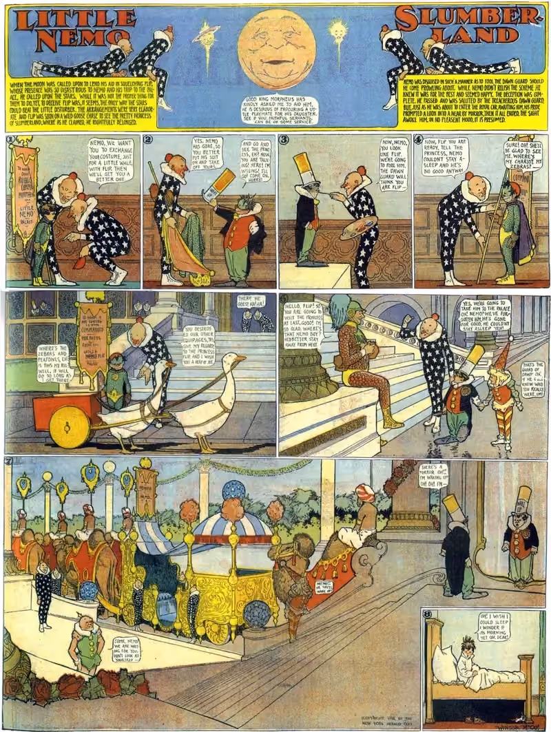 Little Nemo in Slumberland chapter 1 page 8