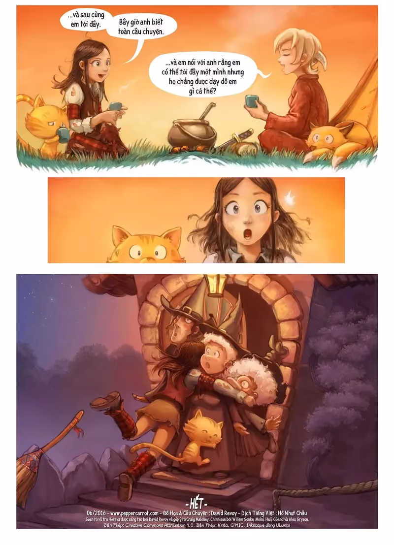 Pepper & Carrot: Phiêu lưu ở Hereva chương 3 trang 7