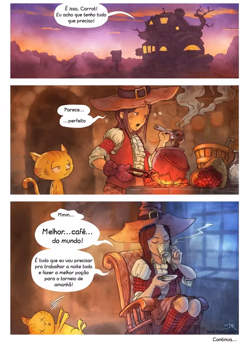 Pepper & Carrot: Primeiras poções capítulo 2 página 7