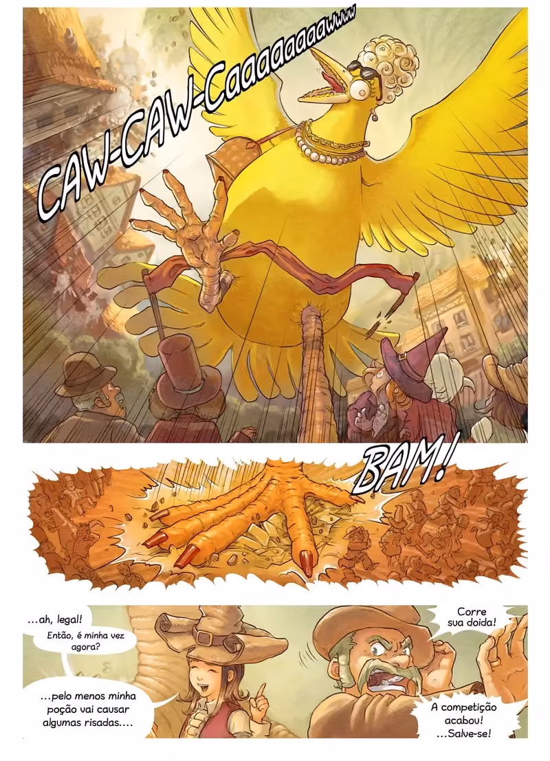 Pepper & Carrot: Primeiras poções capítulo 3 página 12