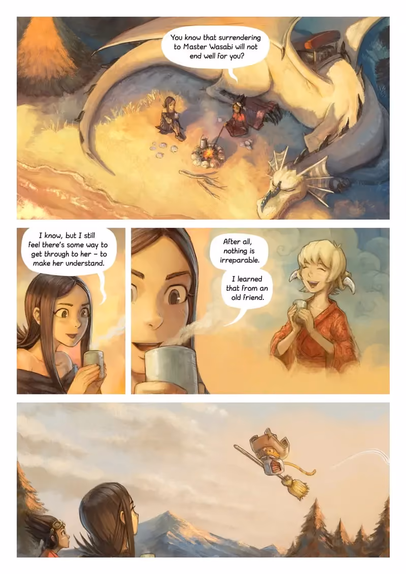 Pepper & Carrot: Tears of the Phoenix chapter 3 page 10