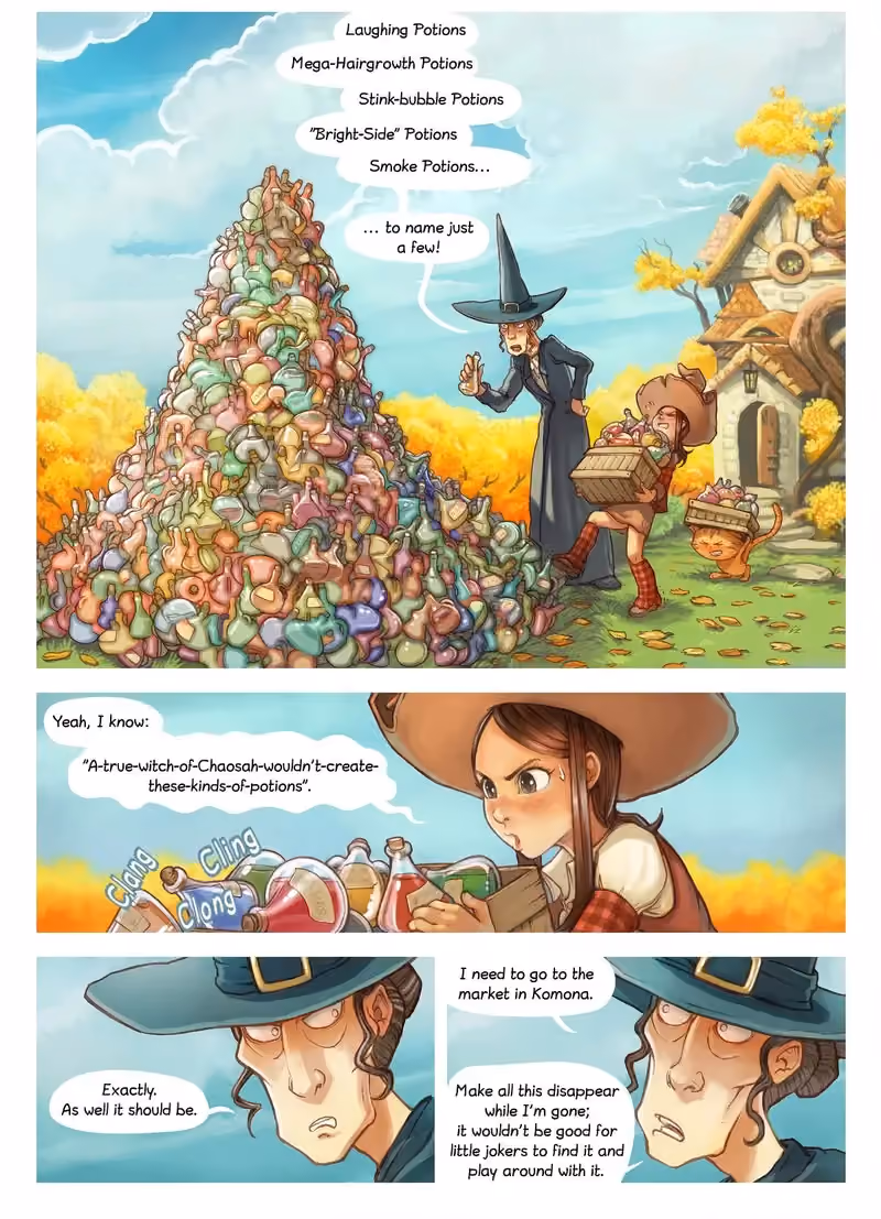 Pepper & Carrot: First Potions chapter 6 page 8