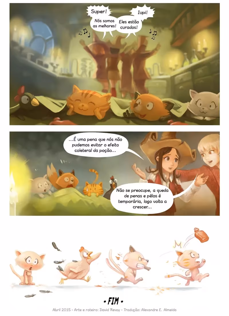 Pepper & Carrot: Primeiras poções capítulo 5 página 7