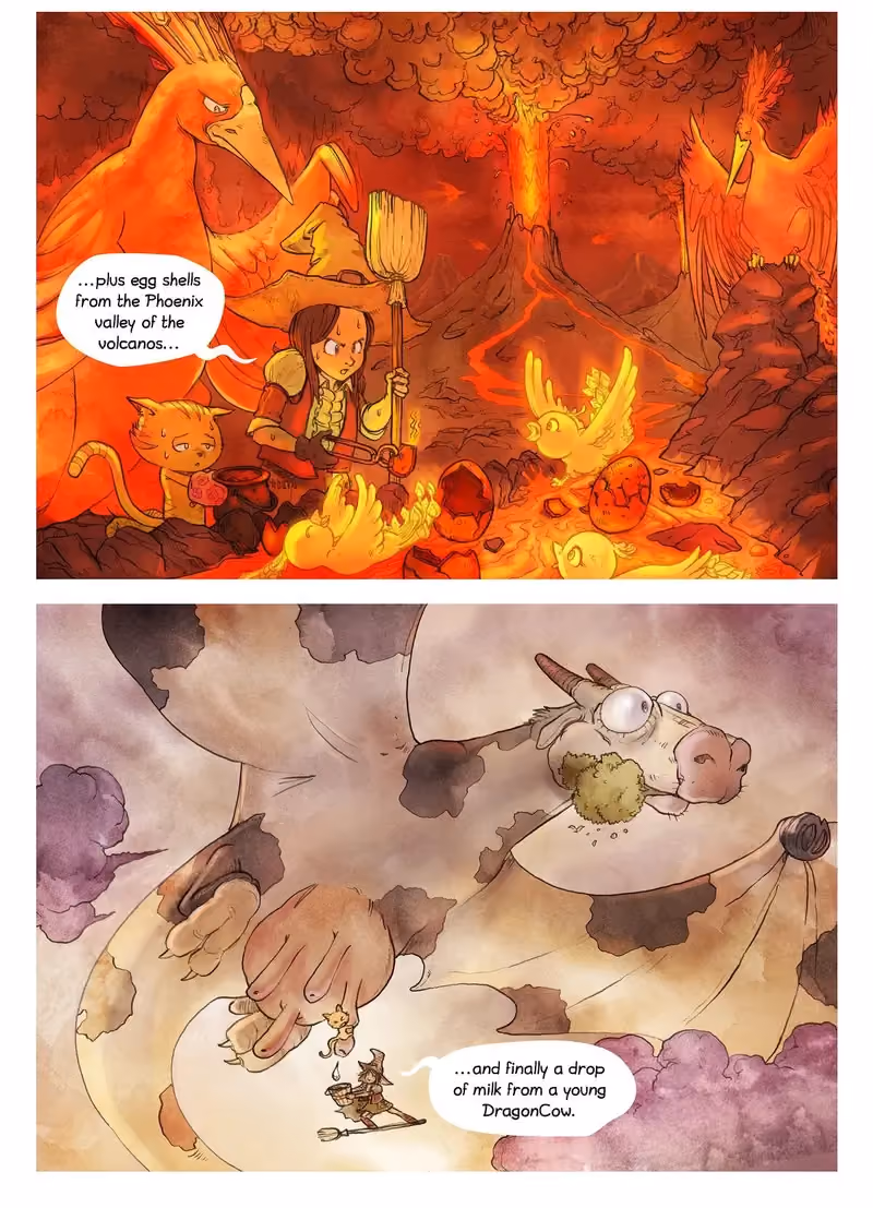 Pepper & Carrot: First Potions chapter 2 page 6