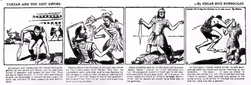Tarzan: 1930 Strips chapter 6 page 1