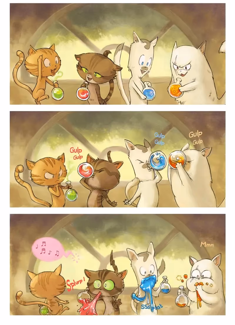 Pepper & Carrot: Primeiras poções capítulo 1 página 8