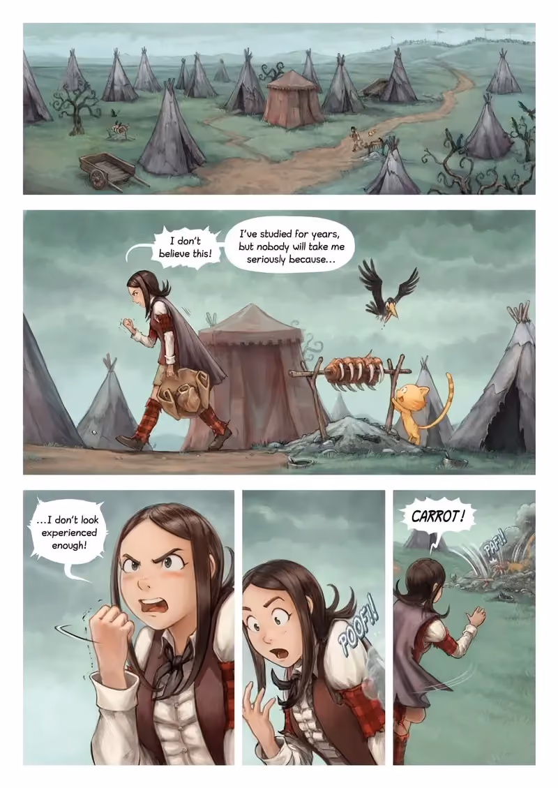 Pepper & Carrot: Coriander's Invention chapter 6 page 6
