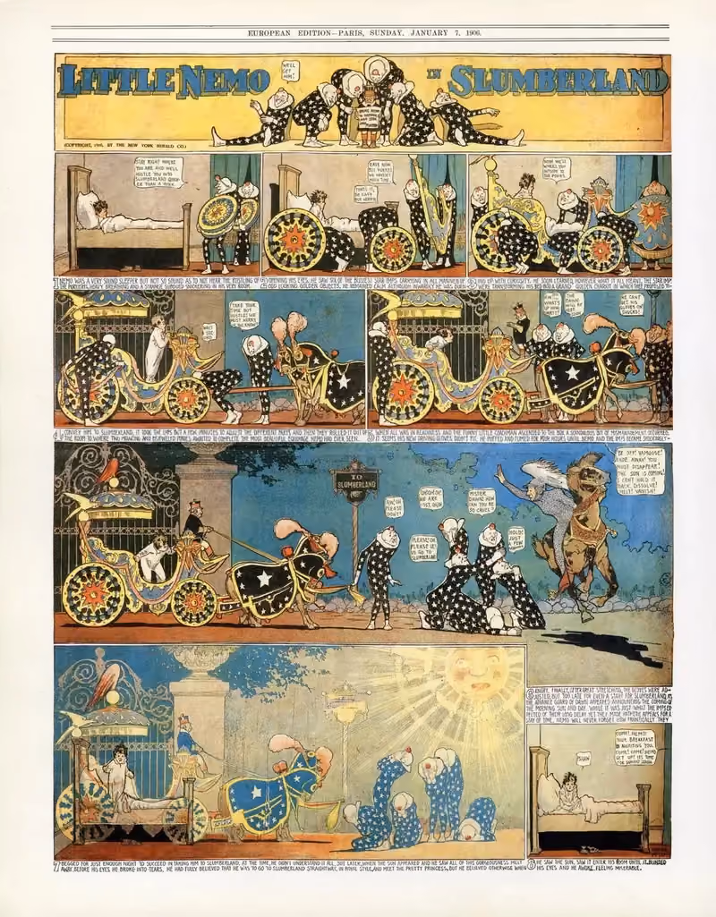 Little Nemo in Slumberland chapter 1 page 1