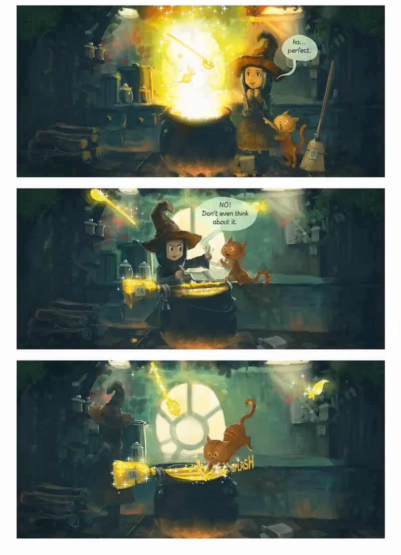 Pepper & Carrot: First Potions chapter 1 page 2