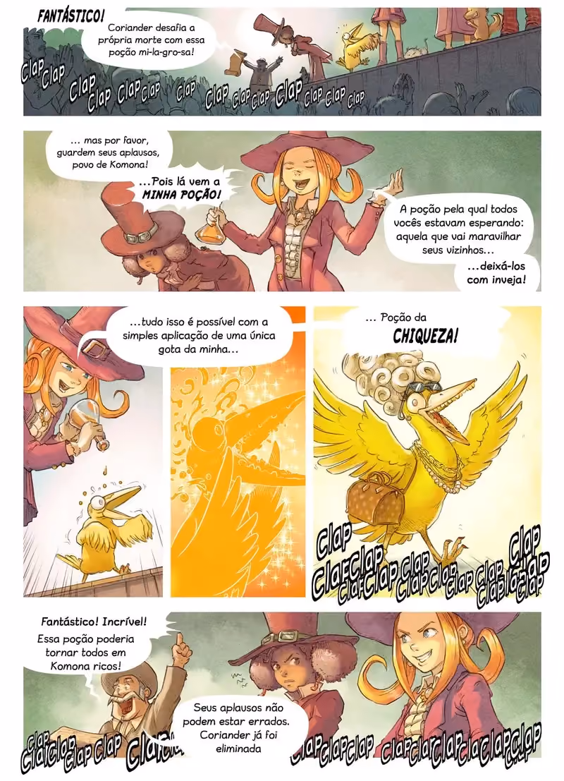 Pepper & Carrot: Primeiras poções capítulo 3 página 10