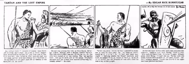 Tarzan: 1930 Strips chapter 5 page 8