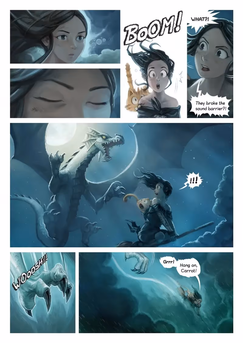 Pepper & Carrot: Tears of the Phoenix chapter 3 page 4