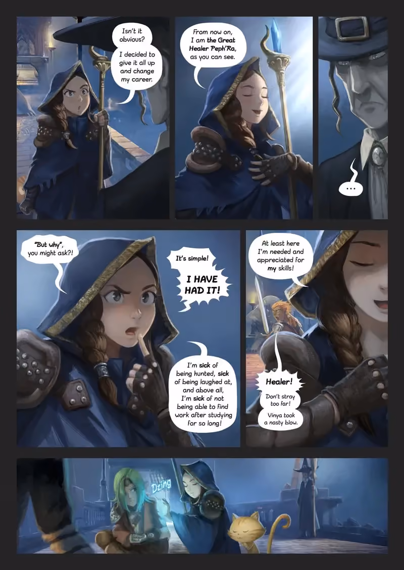 Pepper & Carrot: Tears of the Phoenix chapter 6 page 4