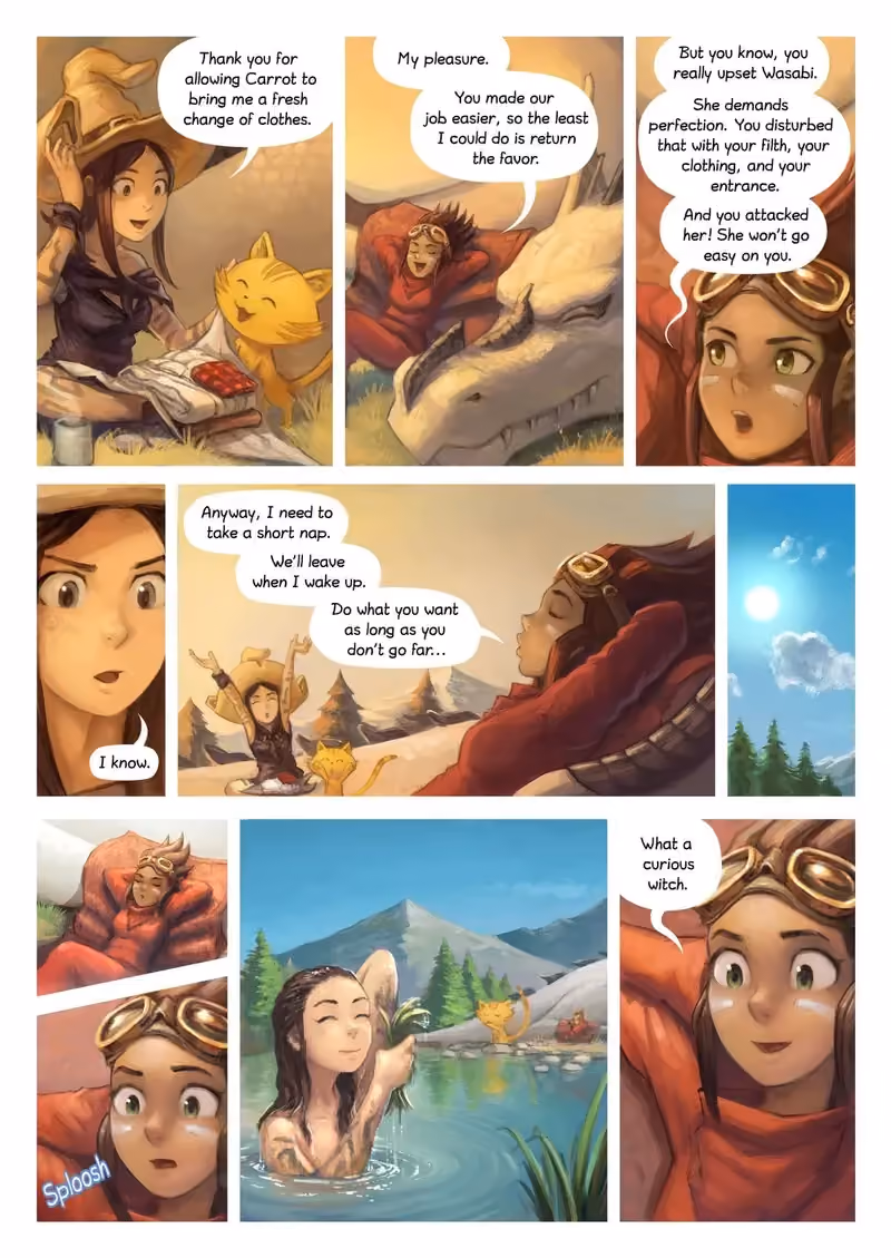 Pepper & Carrot: Tears of the Phoenix chapter 3 page 11