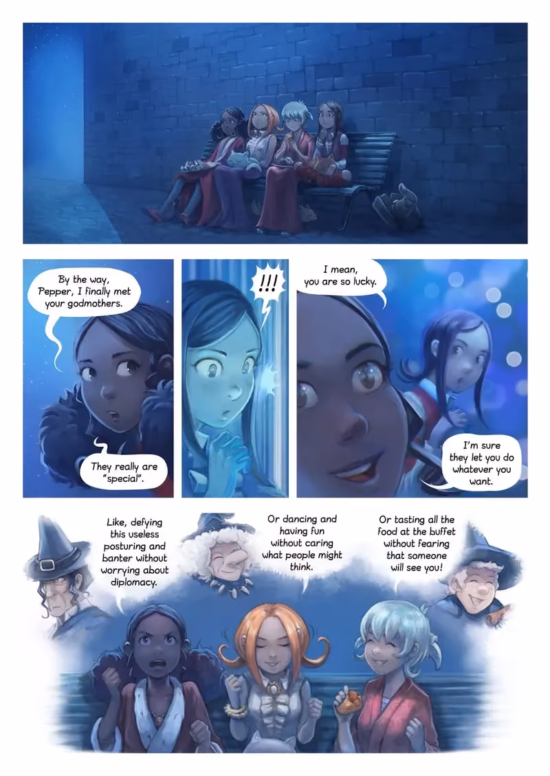 Pepper & Carrot: Coriander's Invention chapter 3 page 7