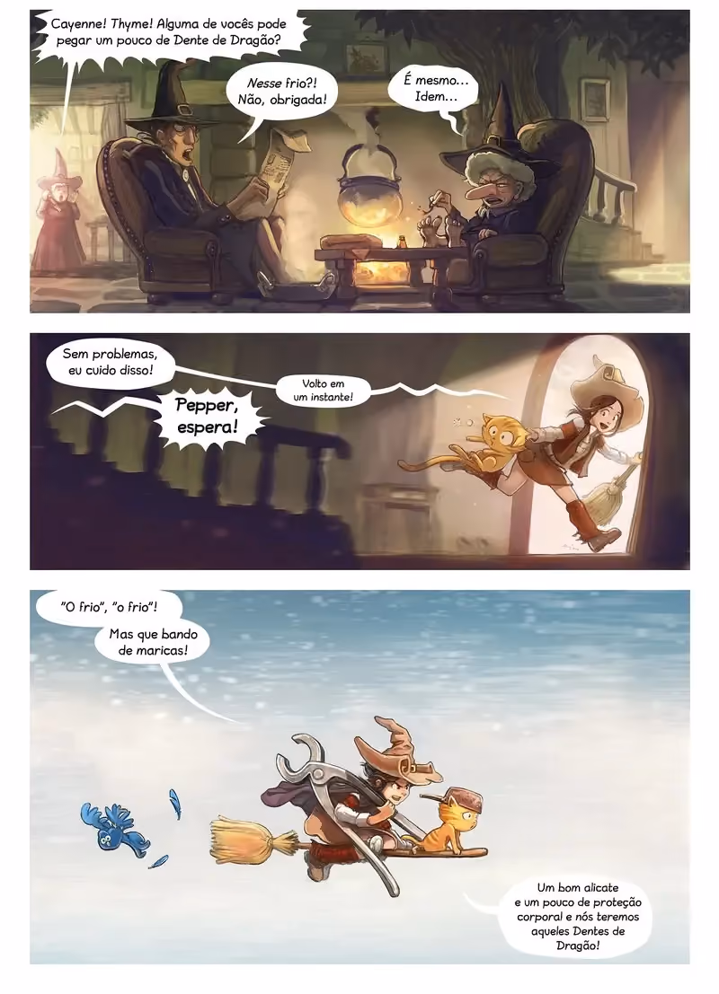 Pepper & Carrot: Aventuras em Hereva capítulo 1 página 9