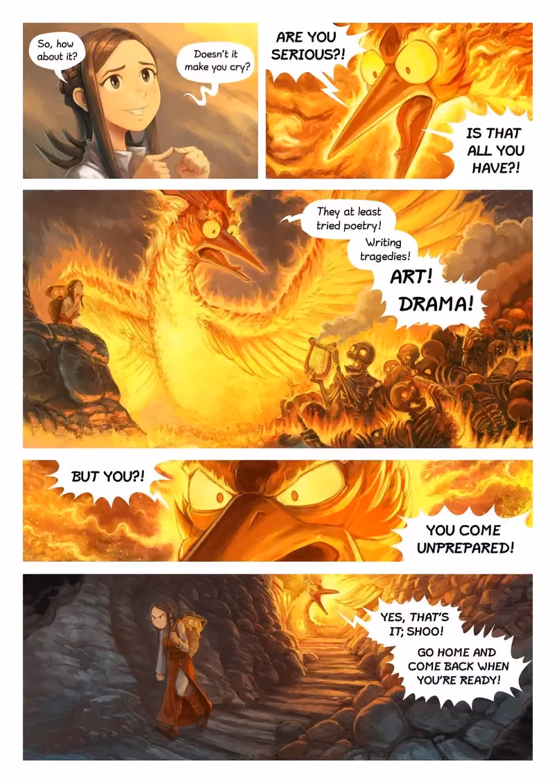 Pepper & Carrot: Tears of the Phoenix chapter 5 page 6