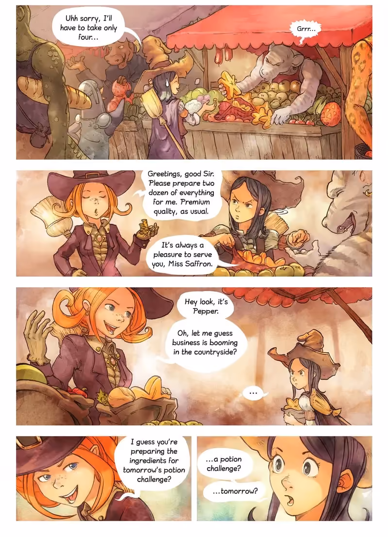 Pepper & Carrot: First Potions chapter 2 page 2