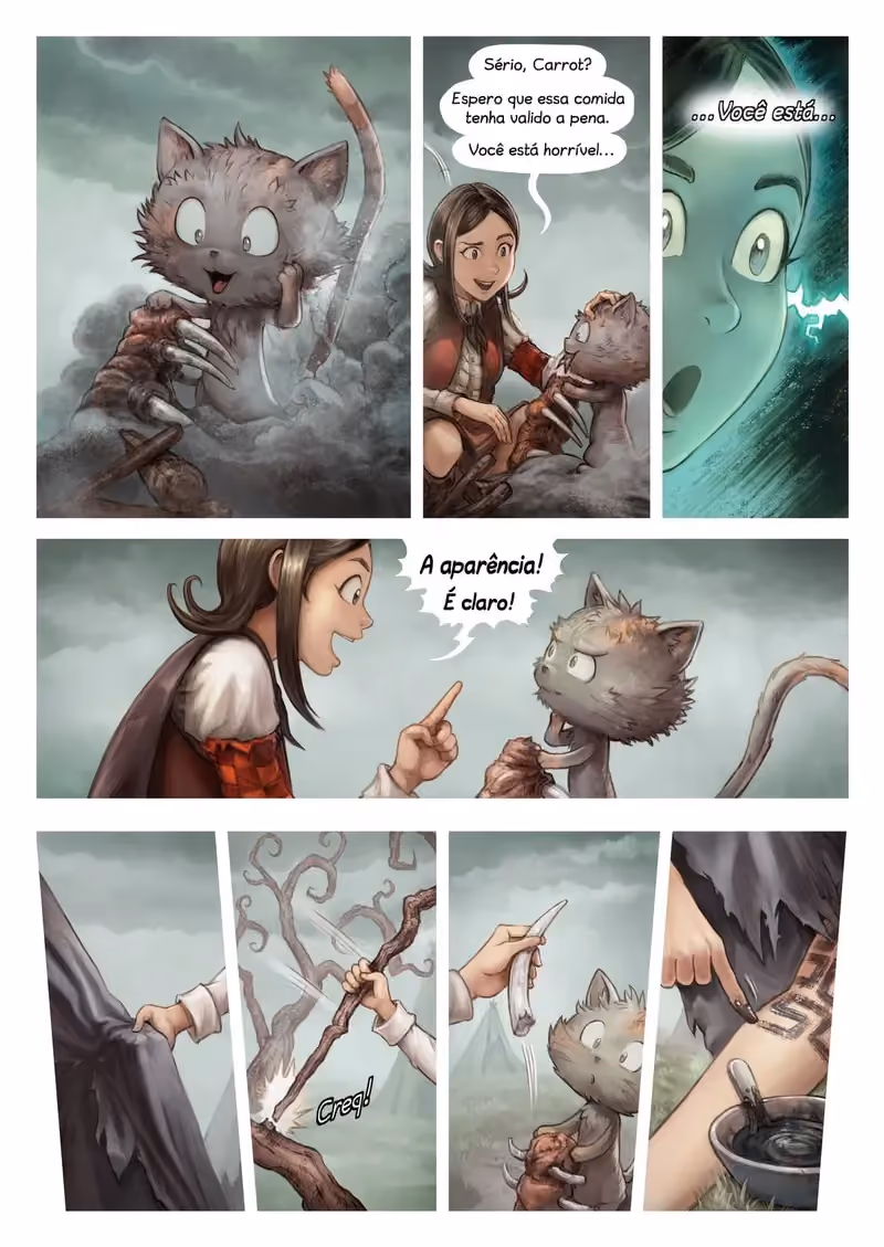 Pepper & Carrot: A invenção de Coriander capítulo 6 página 7