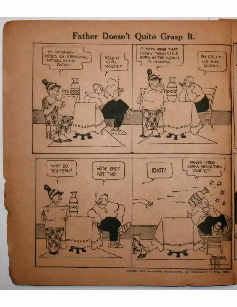 Bringing Up Father: The Early Years chapter 1 page 8