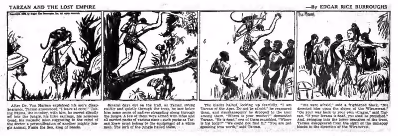 Tarzan: 1930 Strips chapter 1 page 3