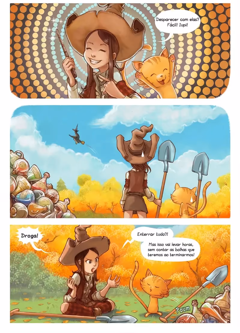 Pepper & Carrot: Primeiras poções capítulo 6 página 9