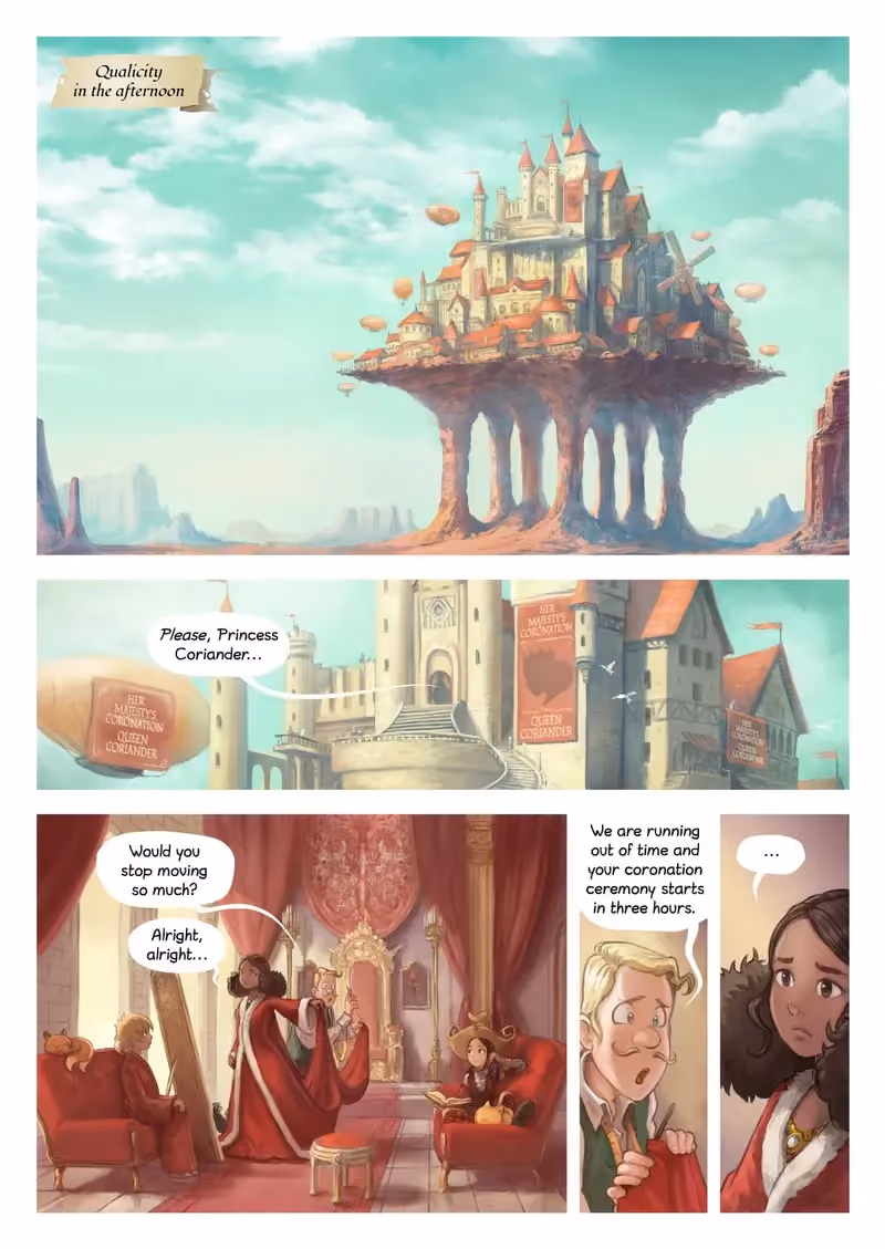 Pepper & Carrot: Coriander's Invention chapter 2 page 6