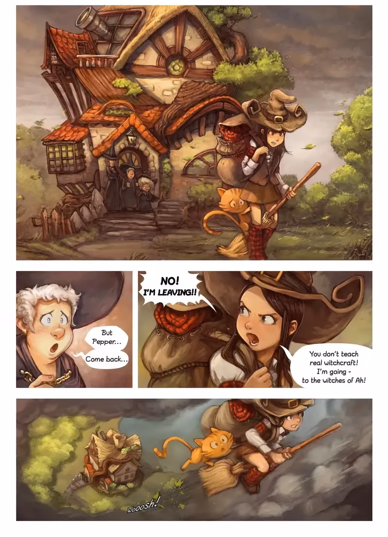 Pepper & Carrot: Hereva Adventures chapter 3 page 1
