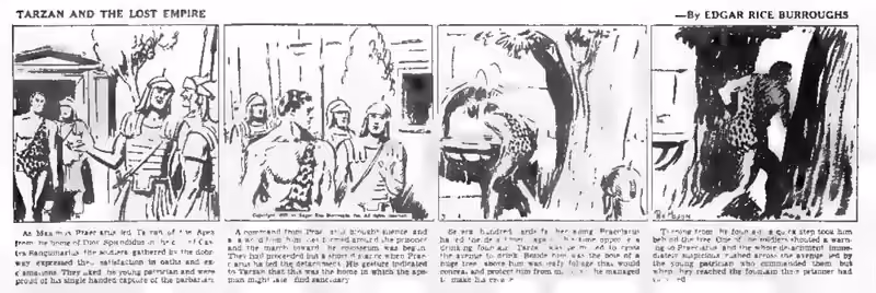 Tarzan: 1930 Strips chapter 4 page 1