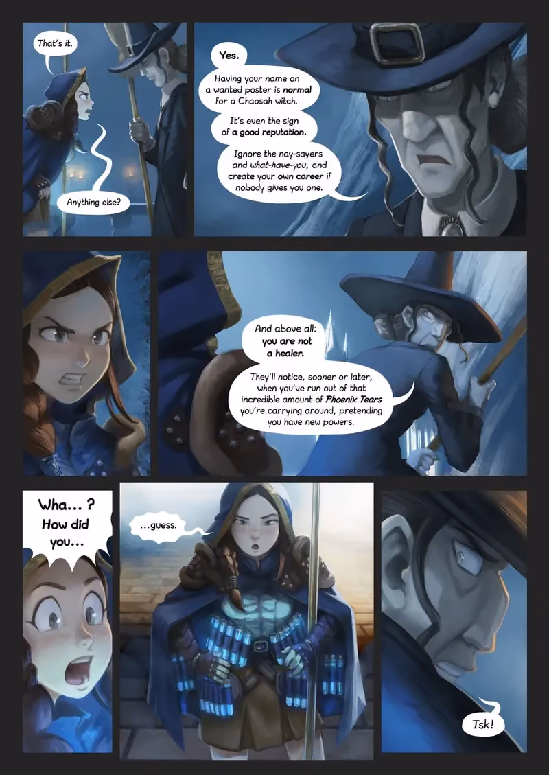 Pepper & Carrot: Tears of the Phoenix chapter 6 page 5