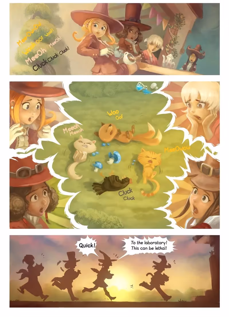 Pepper & Carrot: First Potions chapter 5 page 5