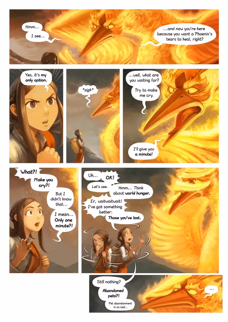 Pepper & Carrot: Tears of the Phoenix chapter 5 page 5