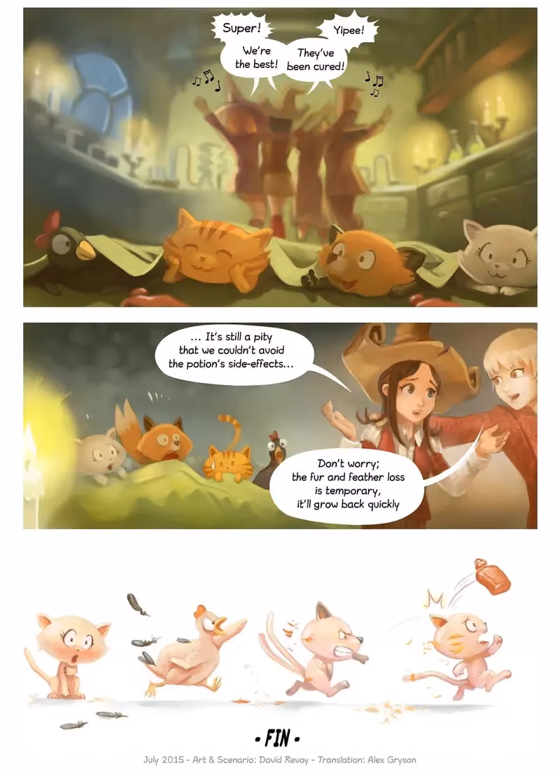 Pepper & Carrot: First Potions chapter 5 page 7