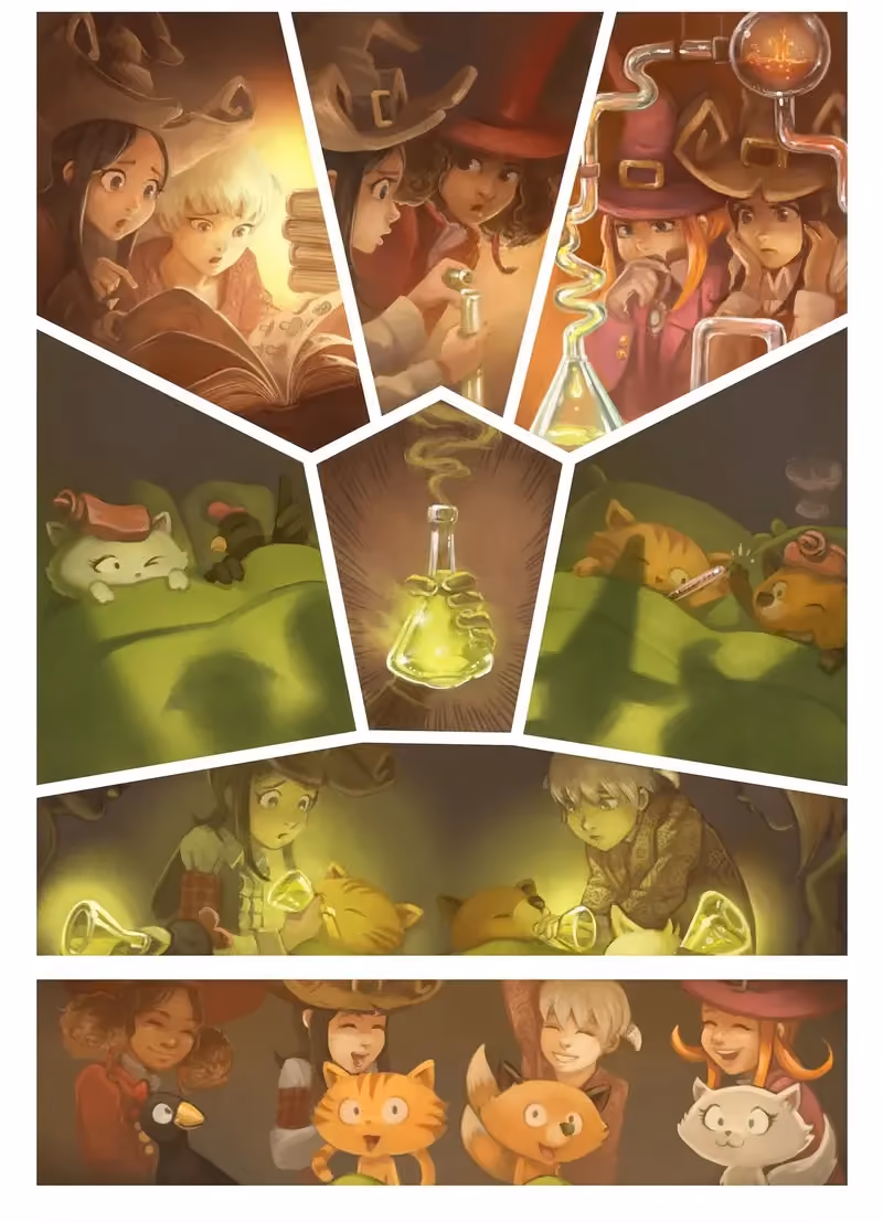 Pepper & Carrot: First Potions chapter 5 page 6