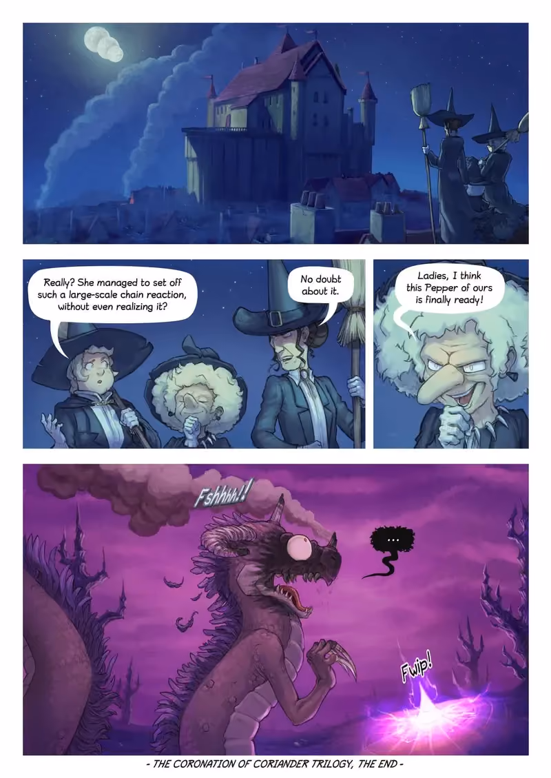 Pepper & Carrot: Coriander's Invention chapter 4 page 7