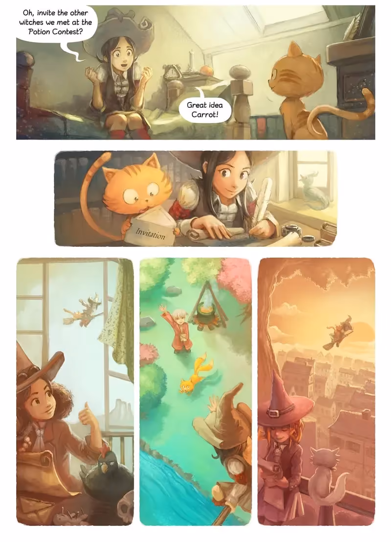 Pepper & Carrot: First Potions chapter 4 page 8