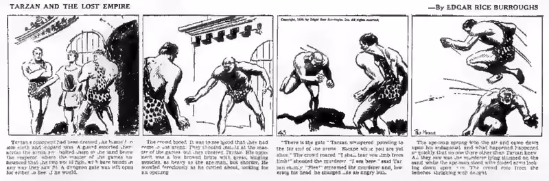 Tarzan: 1930 Strips chapter 5 page 3