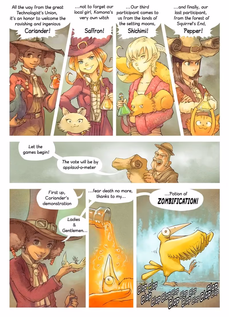 Pepper & Carrot: First Potions chapter 3 page 9
