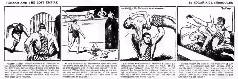 Tarzan: 1930 Strips chapter 5 page 4