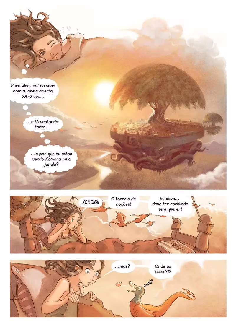 Pepper & Carrot: Primeiras poções capítulo 3 página 6