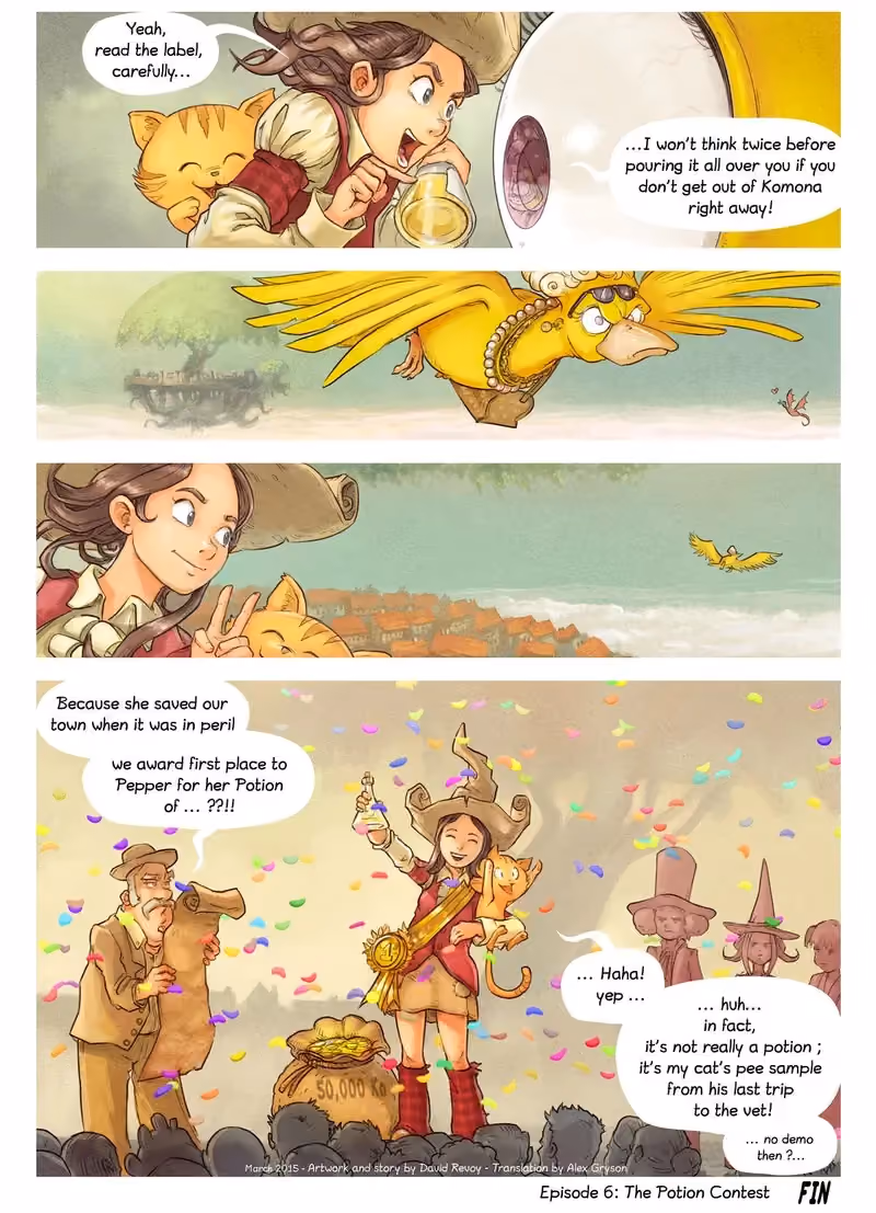 Pepper & Carrot: First Potions chapter 3 page 14