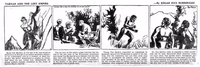 Tarzan: 1930 Strips chapter 1 page 2
